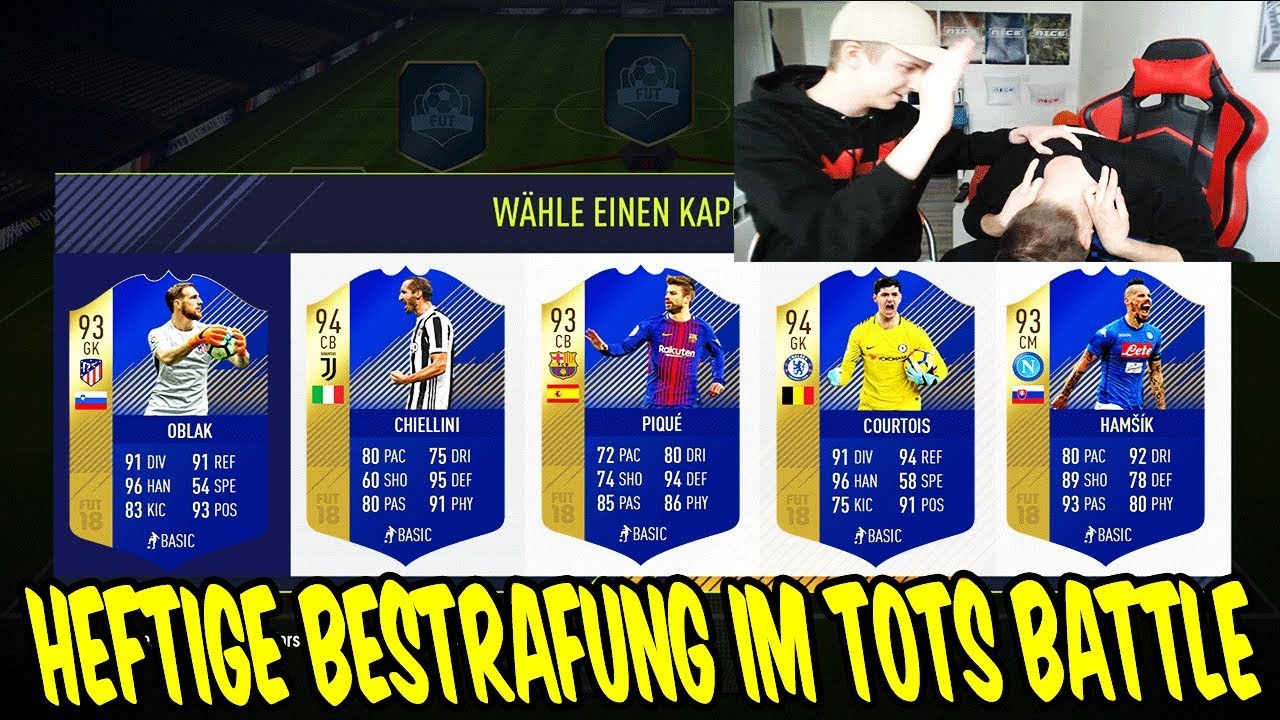 Lustige BESTRAFUNG im 1. TOTS FUT DRAFT Battle vs. kleinen BRUDER! - Fifa 18 Ultimate Team Deutsch