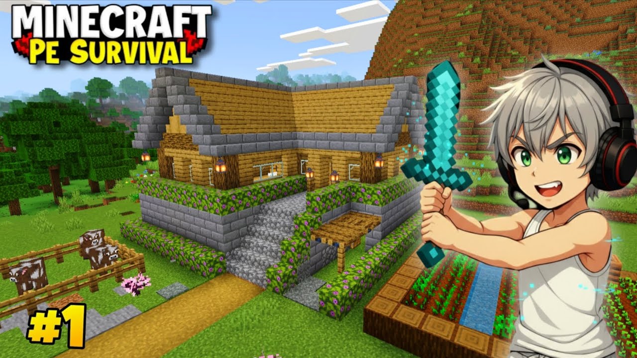 Minecraft Survival, but my NOOB gameplay got roasted 😂🔥 | Episode 1