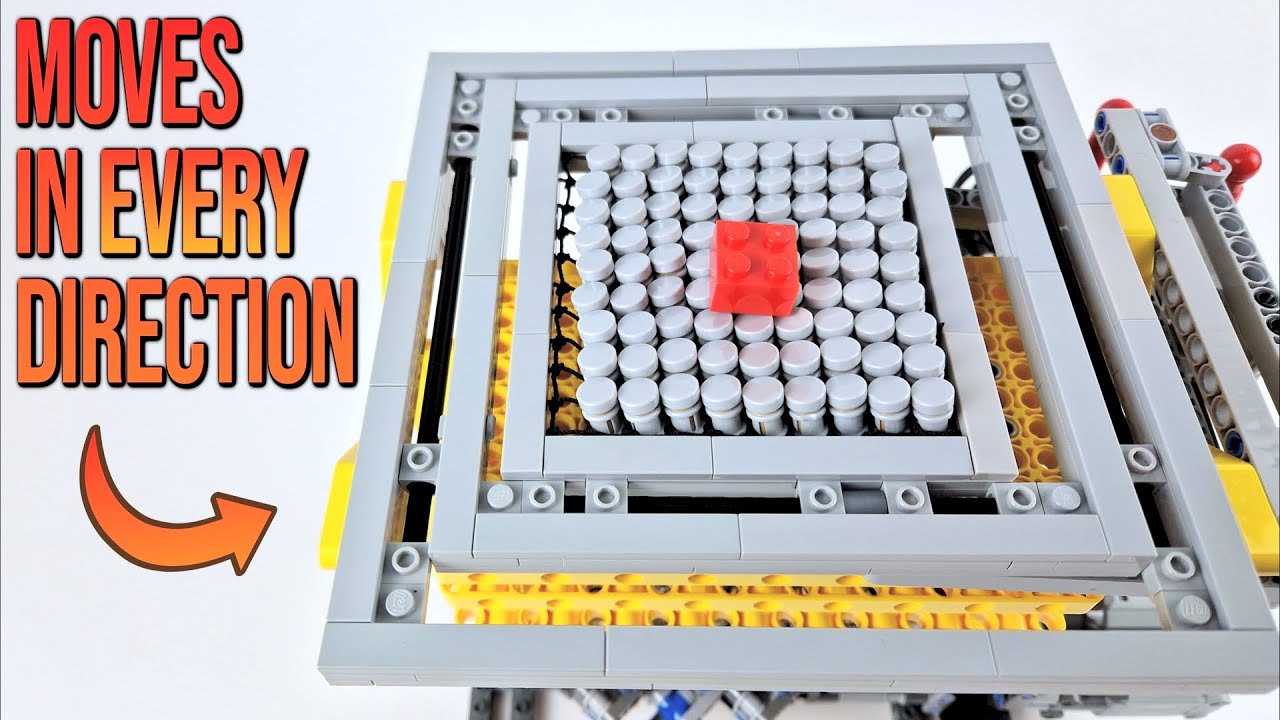 How I Built a LEGO Treadmill That Moves in EVERY Direction