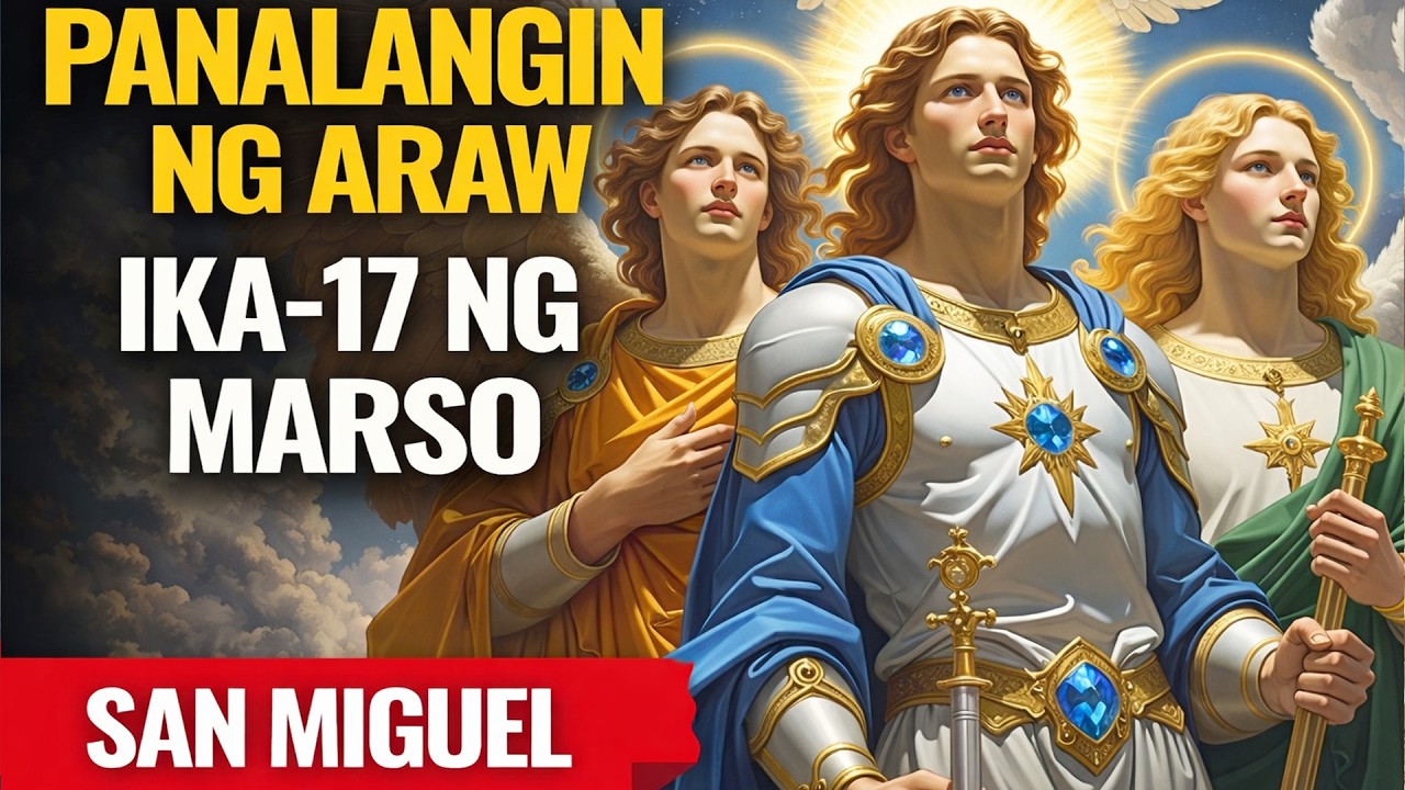 Si San Miguel ay lumalaban at dinadaig ang lahat ng kasamaan na gustong sirain ang iyong buhay! 🙏