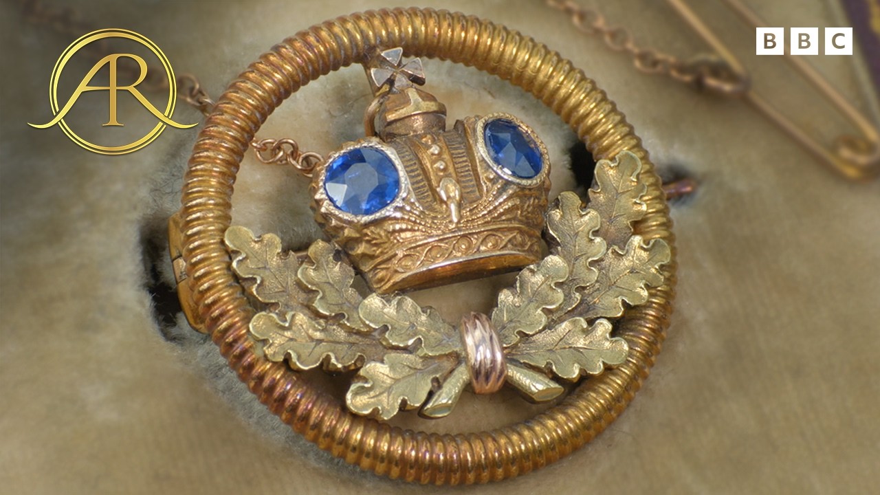 'Pristine' Fabergé Sapphire Brooch Worth Thousands | BBC Antiques Roadshow UK