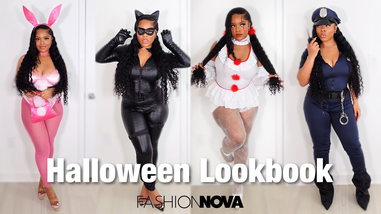 HALLOWEEN COSTUME LOOKBOOK 🎃💜  ft. FASHION NOVA
