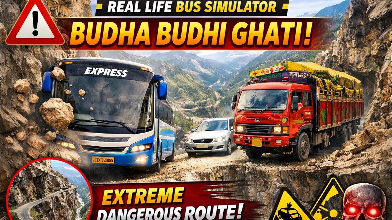Budha Budhi || Real Life Bus Simulator || Narasinghpur To Angul ||