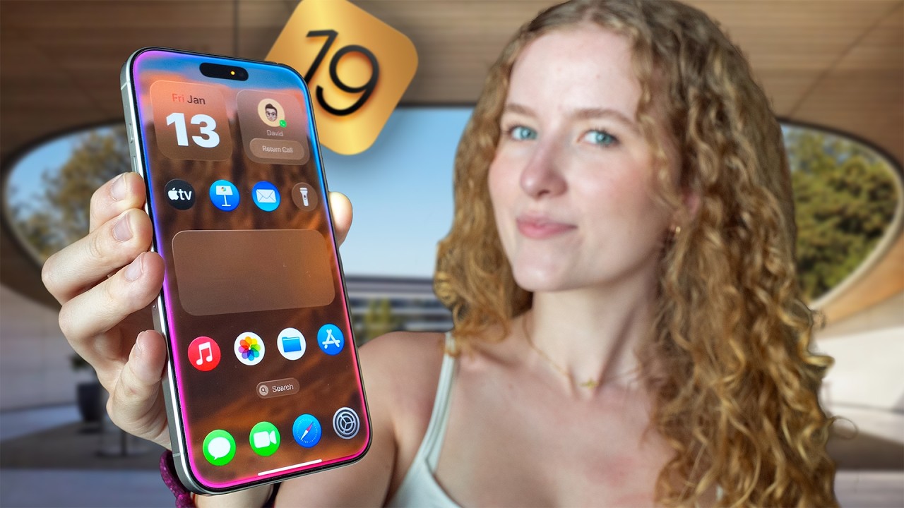 So wird iOS 19 aussehen! Das gr&ouml;&szlig;te UPDATE Allerzeiten! Neue BEST&Auml;TIGTE Leaks!