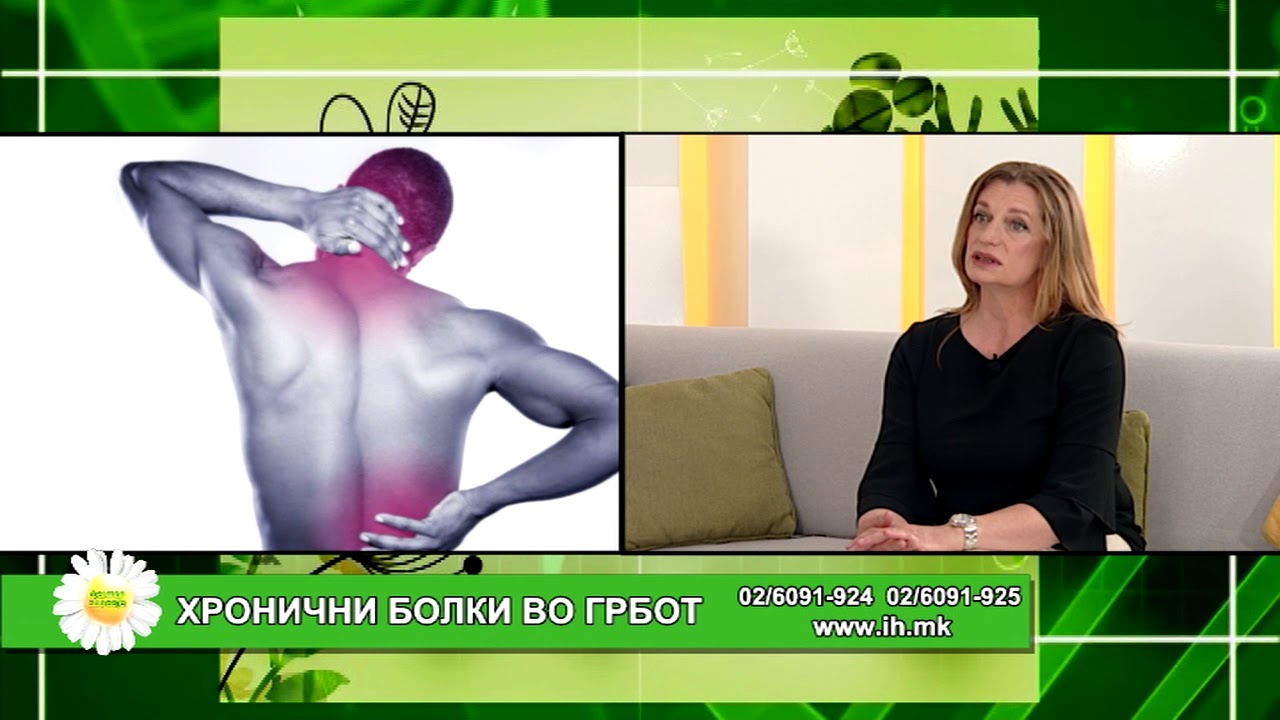 Фактор здравје - Хронични болки во грбот