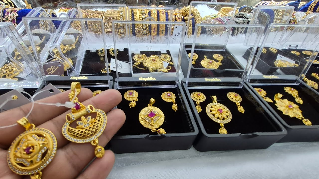 Daily Wear 5 gram gold plated Pandent Set (9560055617) #shivajewel #gold #goldjewellery
