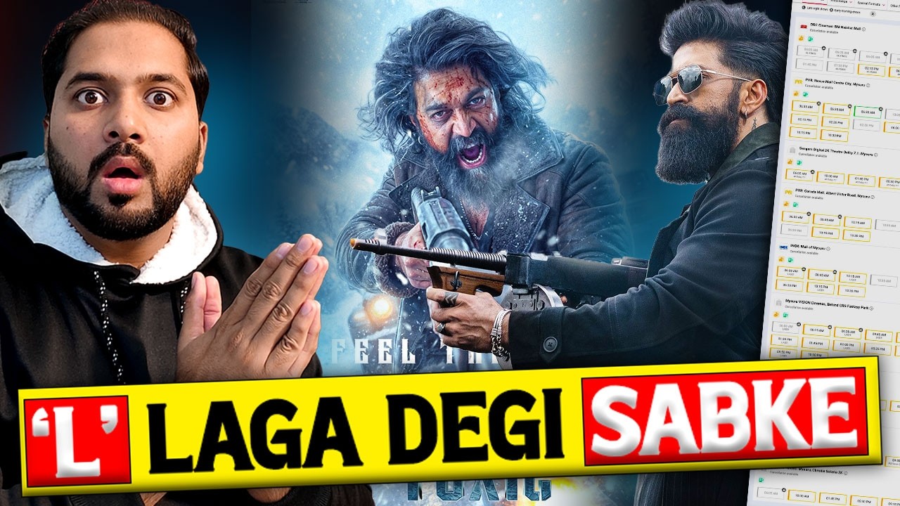 BoooM: Toxic Updated Advance Booking Report | Toxic Day 1 Box Office Collection India Prediction