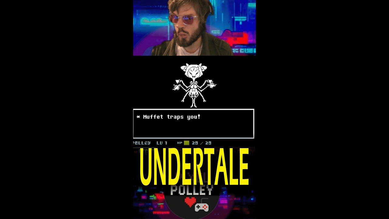 Гигантский паук-кекс собирается меня СЪЕСТЬ в Undertale.