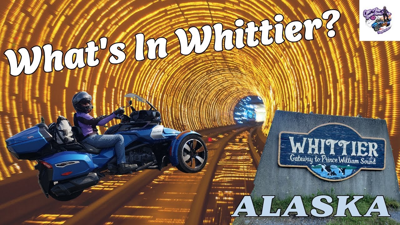 Riding ALASKA On My Can-Am SPYDER F3...What's in Whittier??