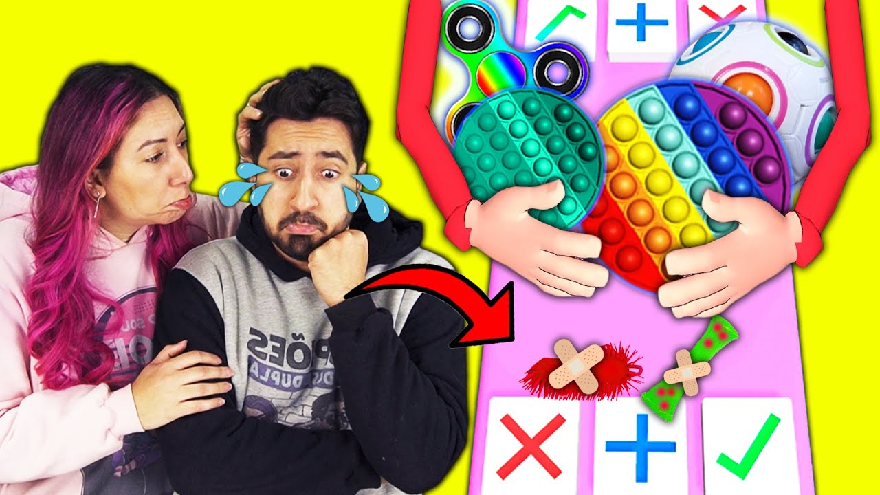 FOMOS ENGANADOS NA TROCA DE FIDGET TOYS no Trading Master 3D