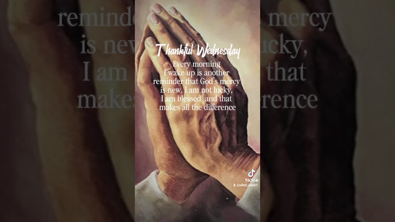 Wednesday Blessings #CapCut #wednesday #shorts #thankful #prayer