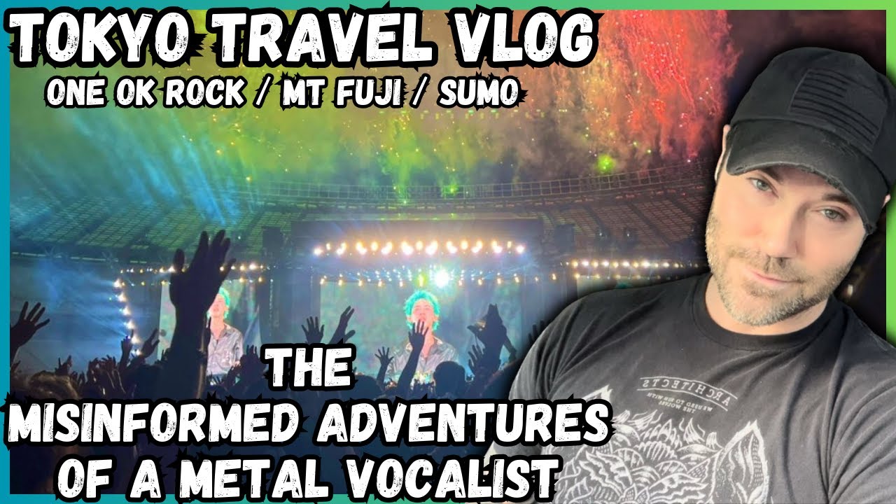 Travel Vlog Tokyo ( One Ok Rock / Mt. Fuji / Sumo / Red Light District )