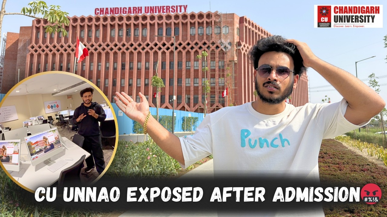Chandigarh University Unnao Review 2026 | Honest Campus Tour & Admission Reality