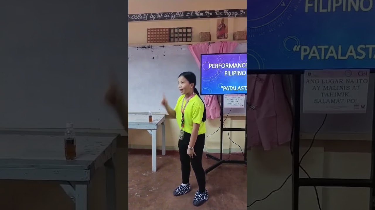 Ate Prisha's Performance task in Filipino 