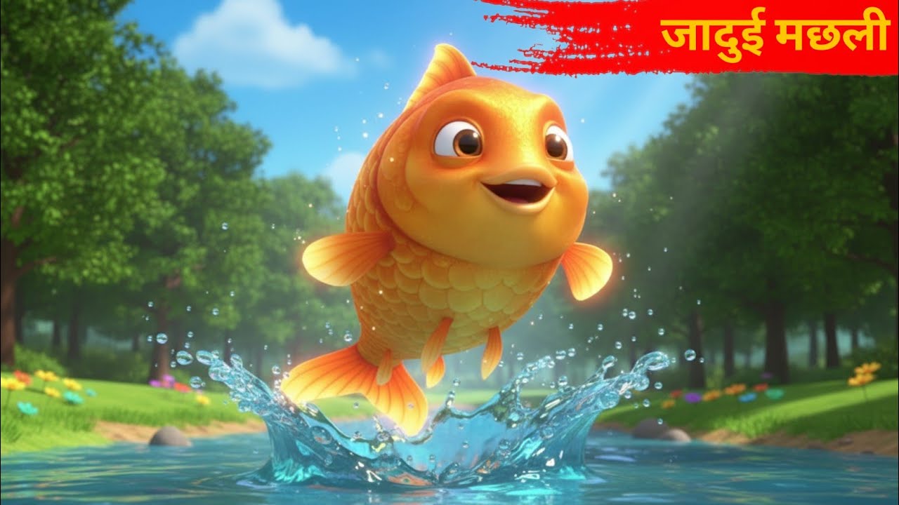 जादुई मछली 🐠 | Magical Golden Fish | Hindi Kahani | Hindi Moral Stories