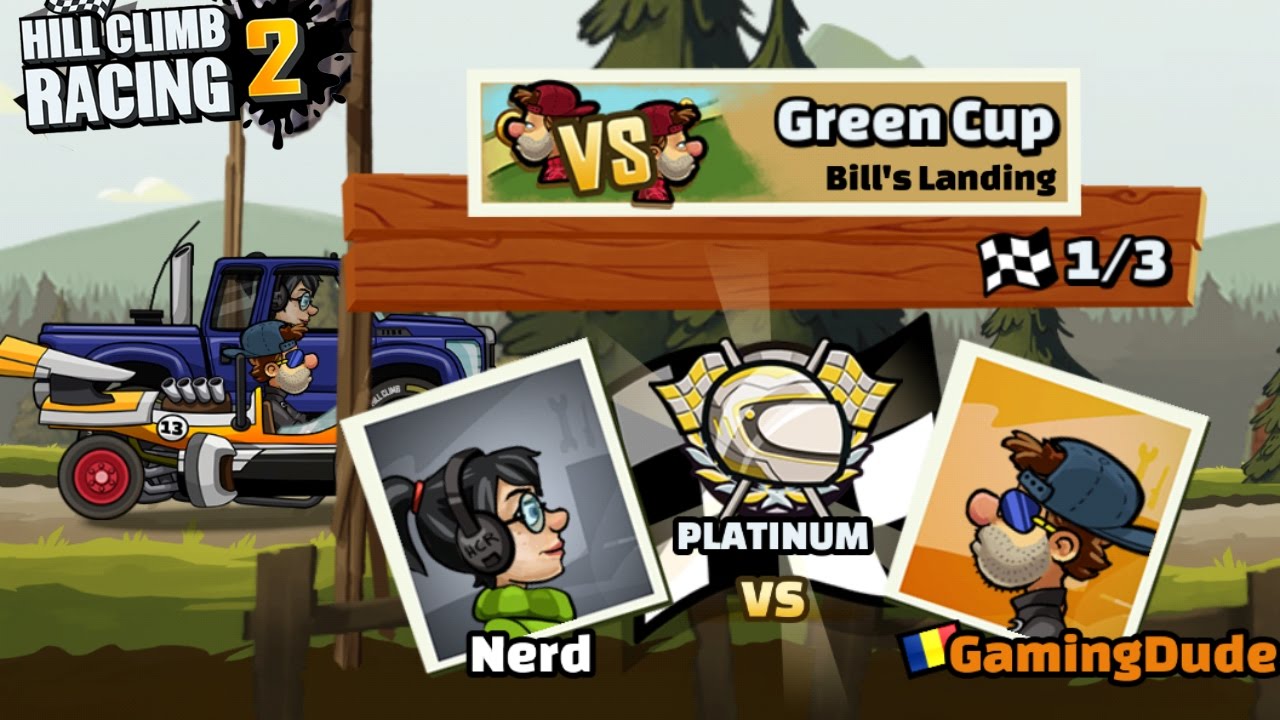 Hill Climb Racing 2 - Platinum BOSS BATTLE | Formula VS Super Diesel | Nerd VS Me