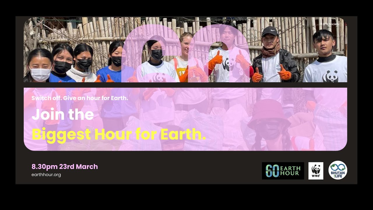 Cleaning campaign for Earth Hour