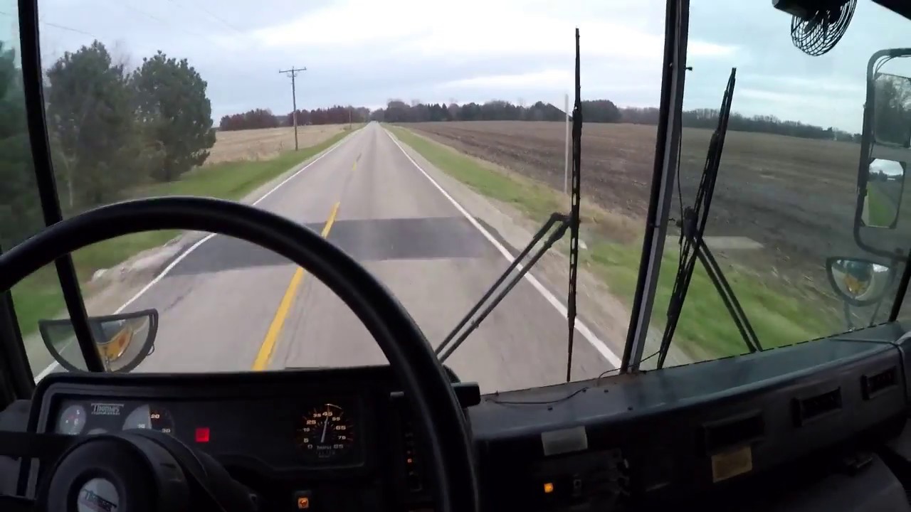 2000 Thomas Saf T Liner School Bus Pick Up Bus 22 and 38