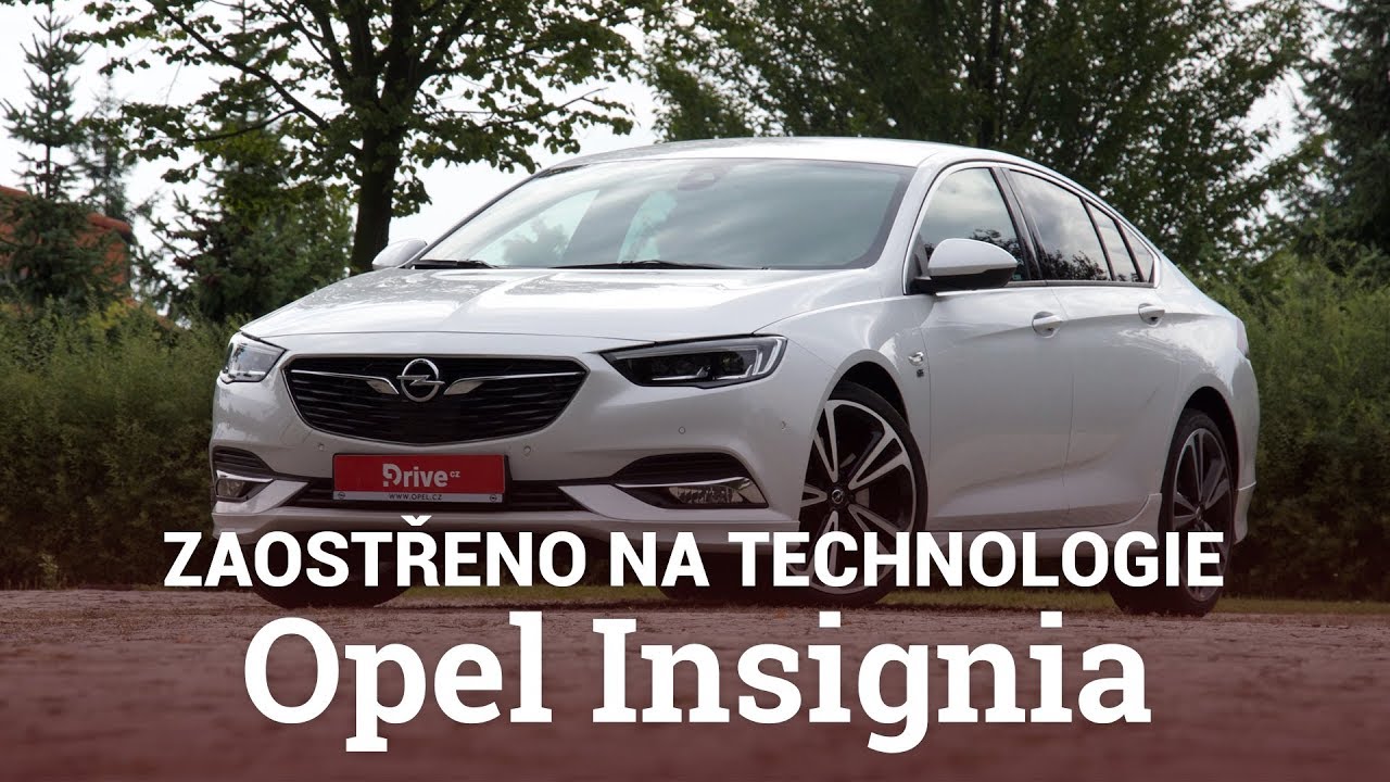 Opel Insignia (zaostřeno na technologie)