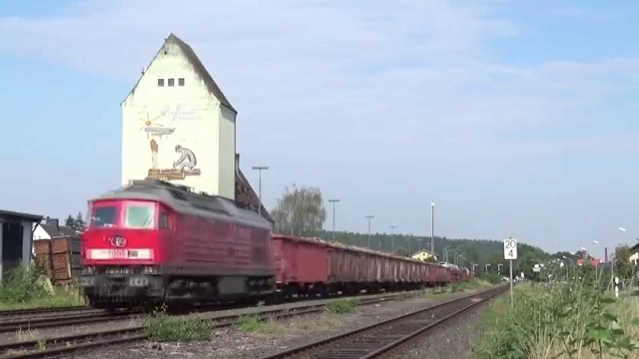 BR 223, 232 und 233 - Umleiterverkehr mit Ludmilla und ER 20 zwischen Kirchenlaibach und Weiden