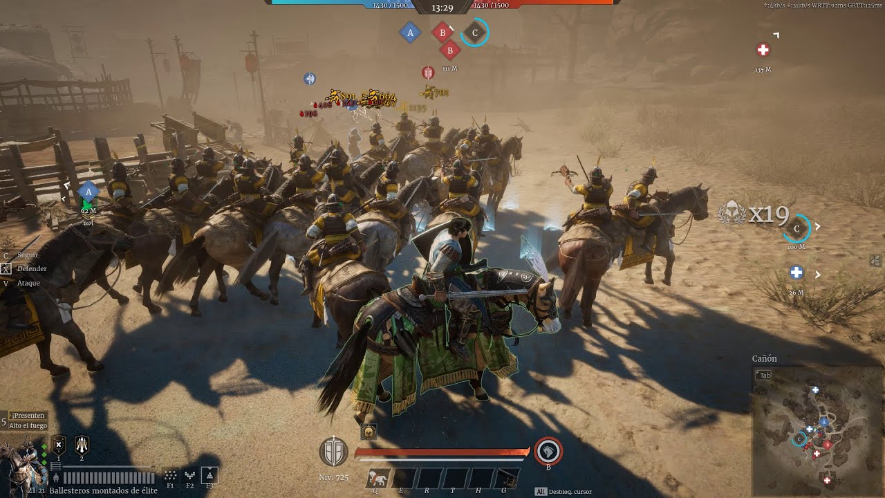 Conqueror's Blade Rattan Rangers | Ballesteros montados de élite | gameplay deathmatch