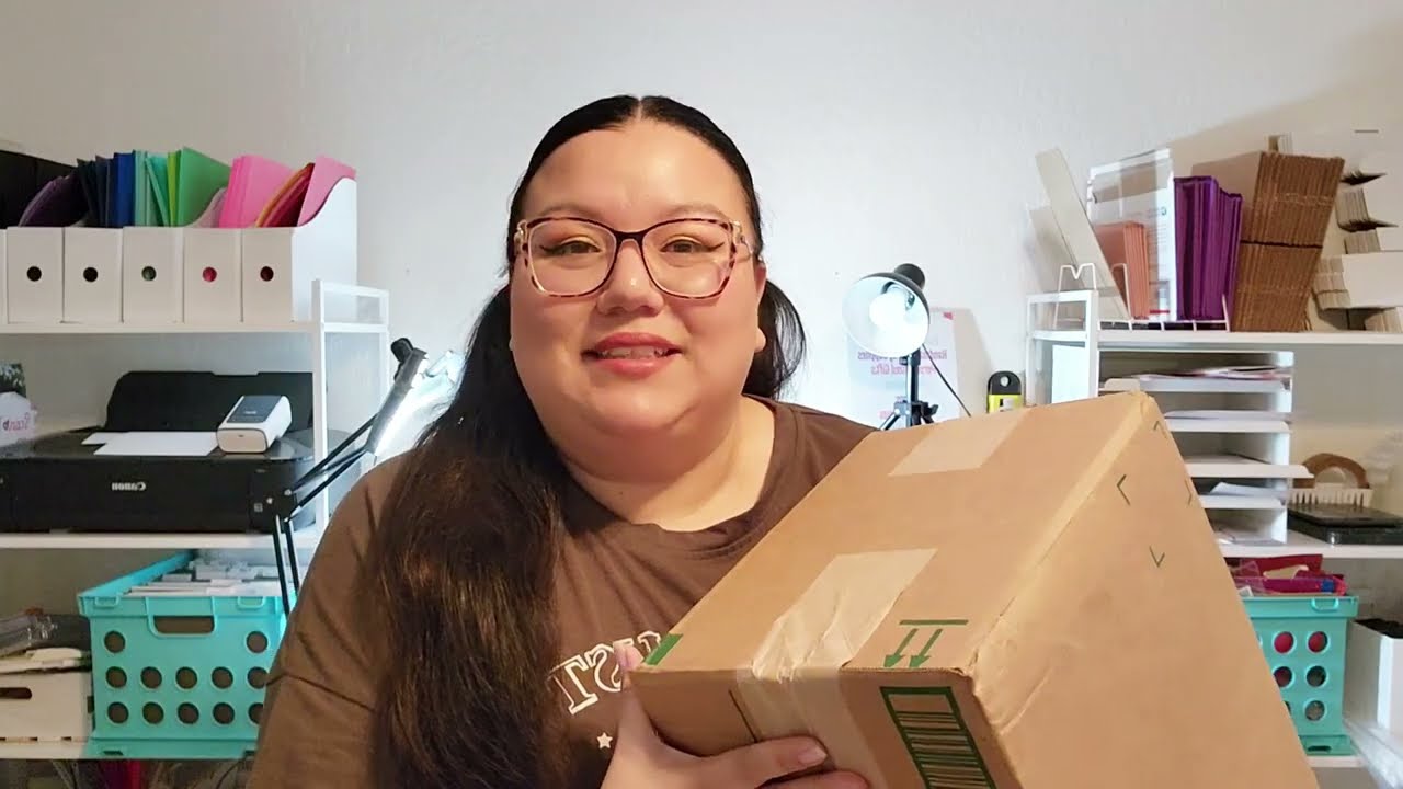 Unboxing Shipping Labels & DIY Sticker Paper from Betckey