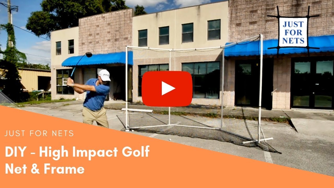 DIY Golf Frame and Net (Assembling the frame in 30 minutes) - Just For Nets