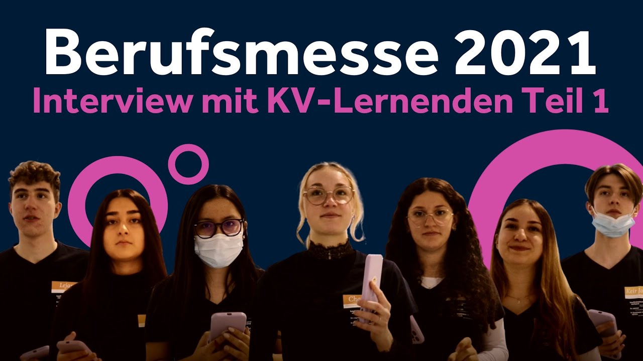 Berufsmesse 2021 | Interview mit KV Lernenden Teil 1