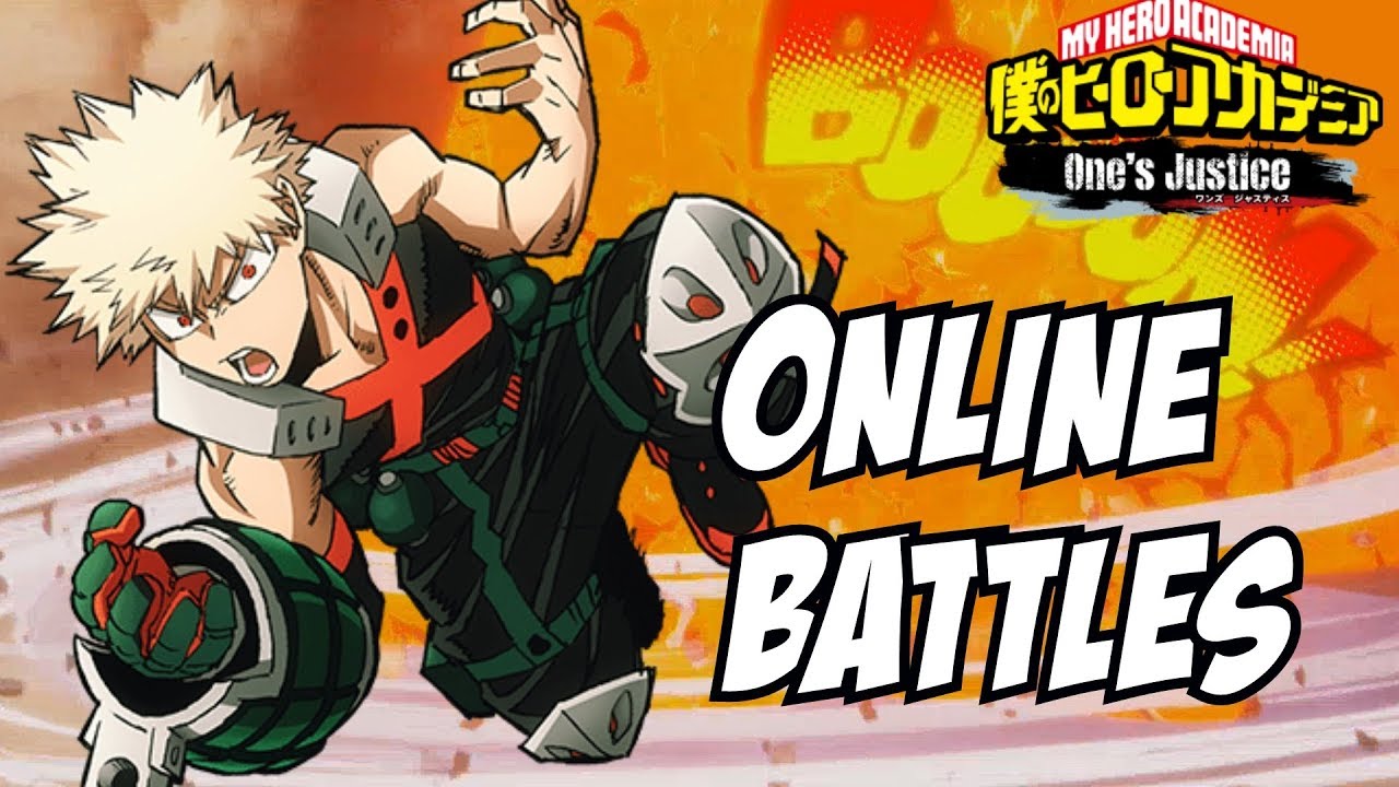 Моя геройская академия: Правосудие одного: Bakugou Online Angry Battles