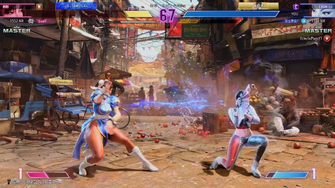 【スト6】春麗 VS 舞
