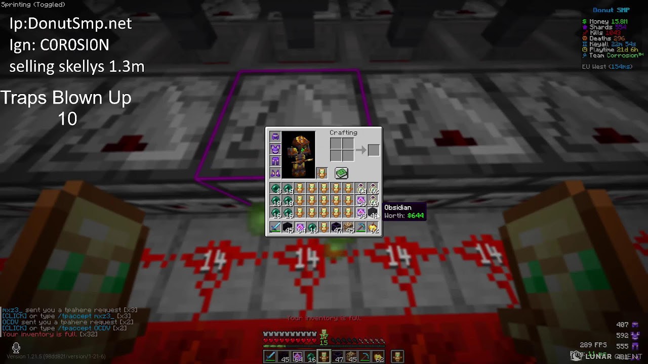 STREAMING  DONUT SMP Rating bases Aswell!!!