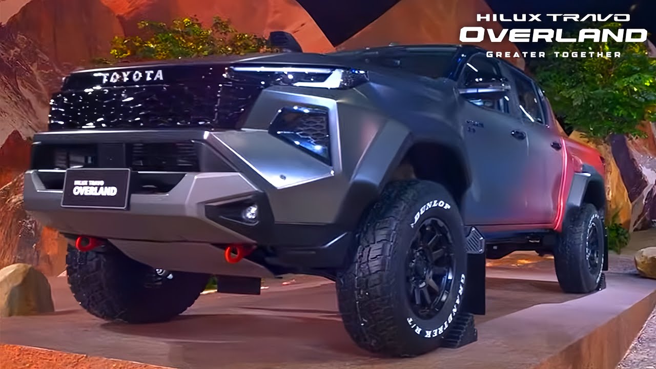 Новый Toyota HILUX TRAVO 2026 года выпуска «Extreme Sport Concept» 4TREX OVERLAND PLUS — обзор