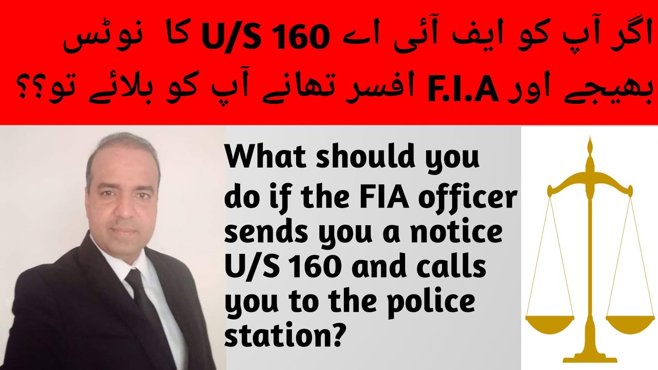 What should you do if F.I.A sends you a notice?