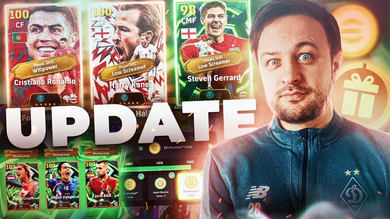 Epic RONALDO, FREE cards & 1000 coins in eFootball