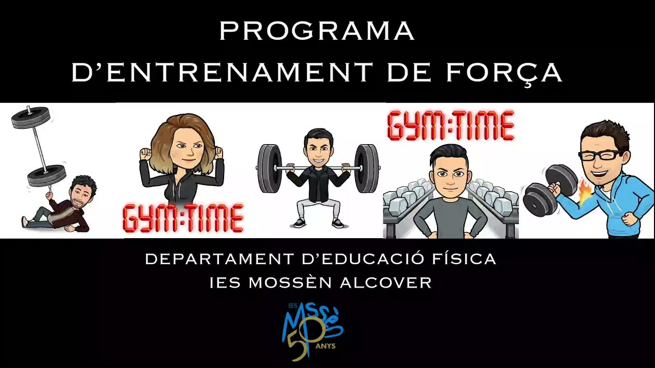 Programa de força de 1r de batxillerat