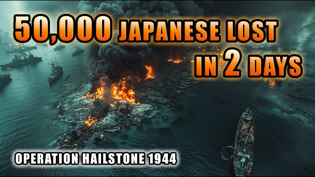 50 000 японцев погибло за 2 дня — операция «Град», лагуна Трук, 1944 г.
