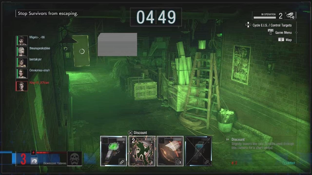 RESIDENT EVIL RESISTANCE/High Ranked team