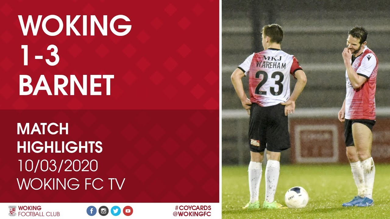 Woking 1 - 3 Barnet | Match Highlights