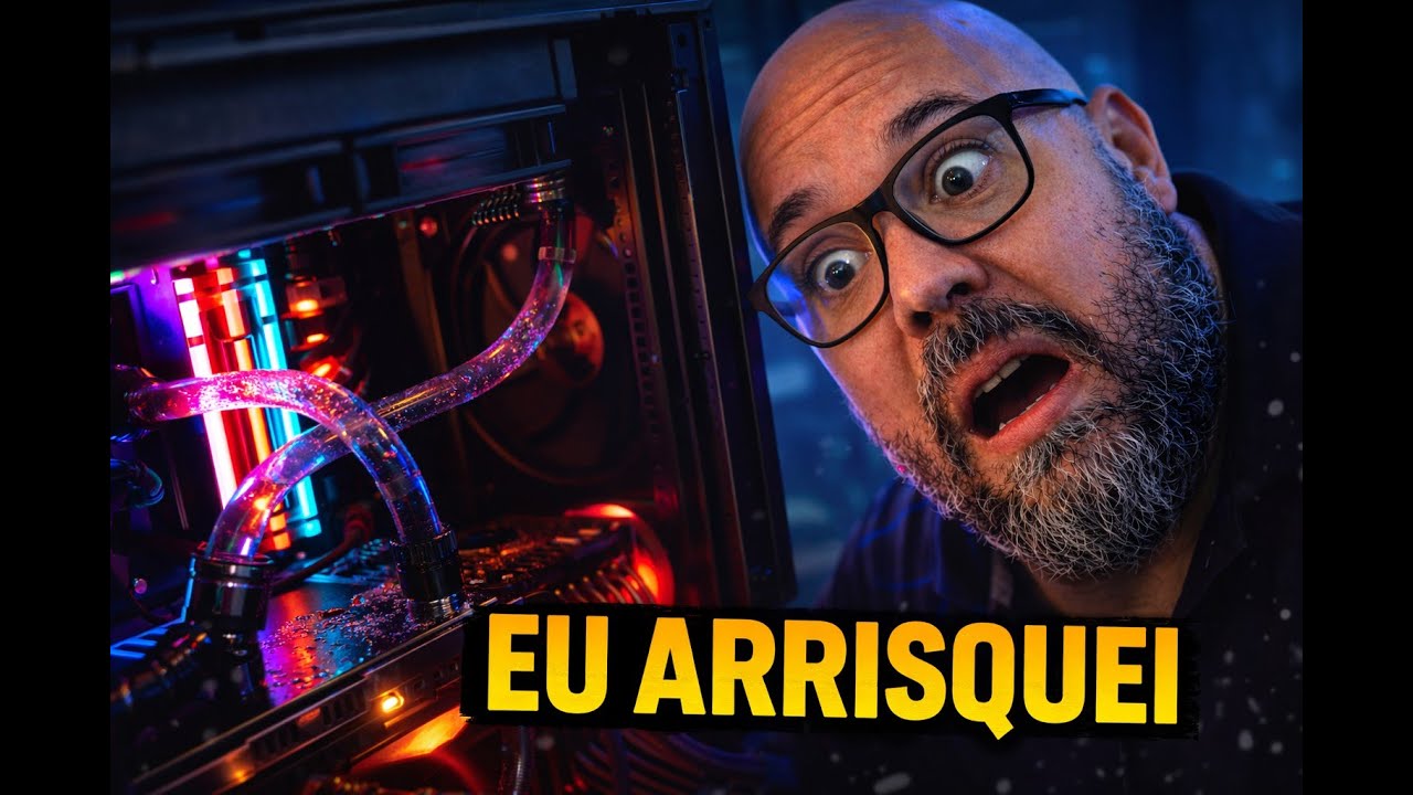 Eu quase perdi meu PC montando isso (teste real)