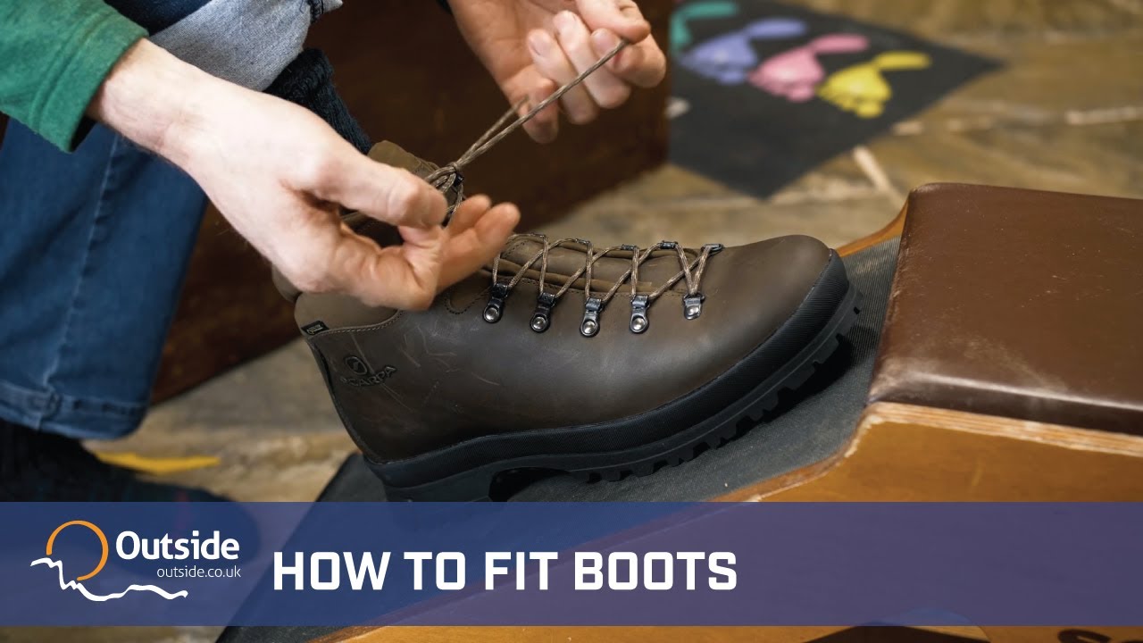 How to fit your hiking boots