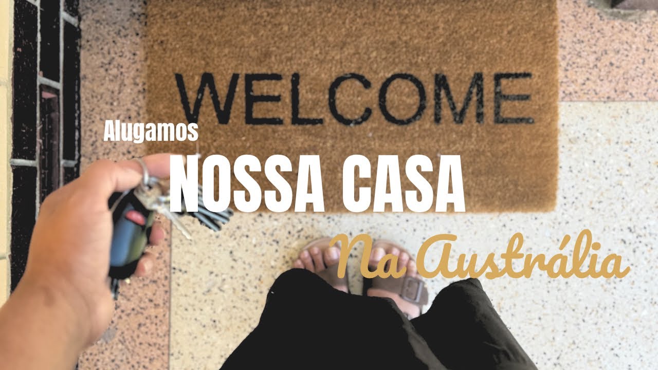 COMO SÃO AS CASAS PARA ALUGAR NA AUSTRÁLIA | TOUR PELA CASA VAZIA 