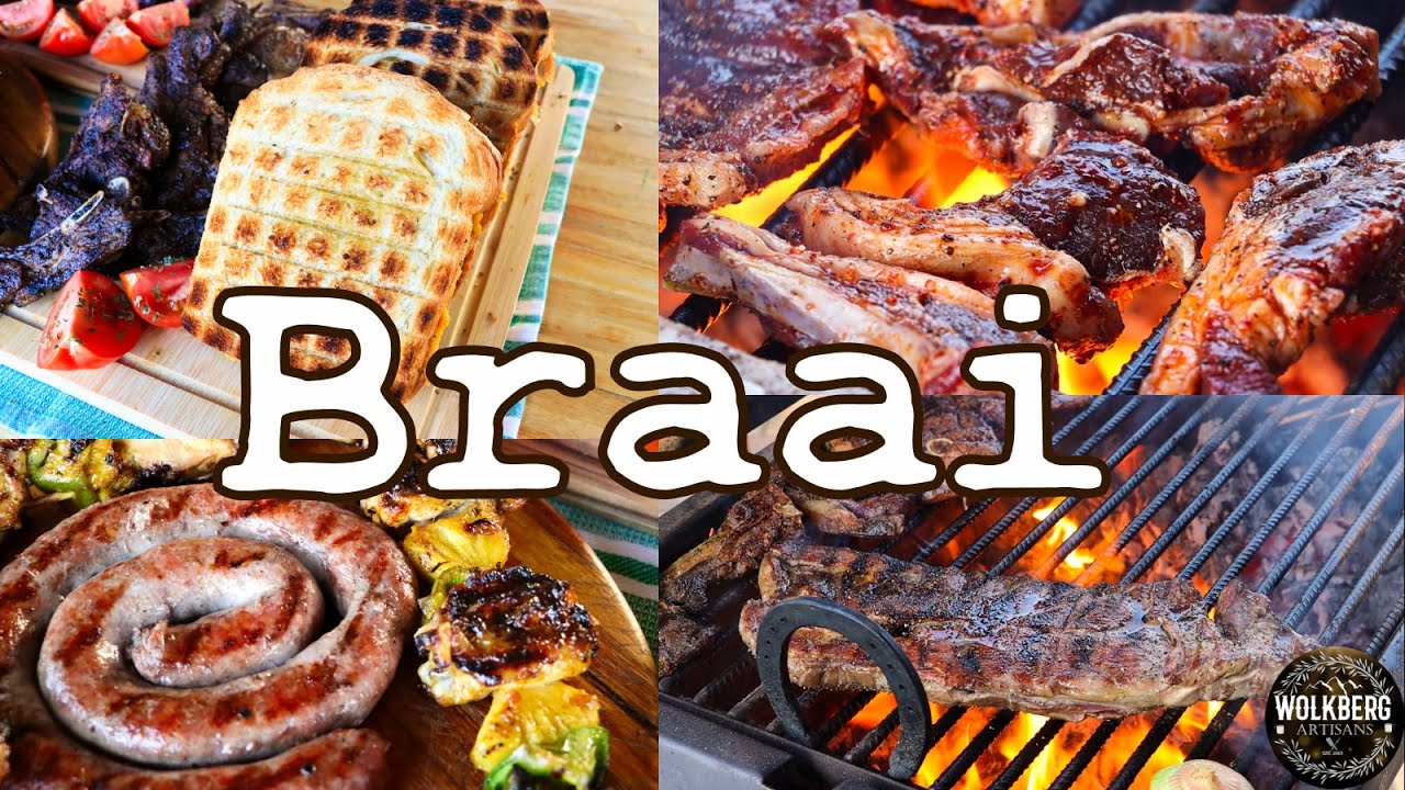 Braai day 2022 | #Braai | Garlic Braaibroodjies | Chicken Sosaties | Grilled Lamb chops | Boerewors