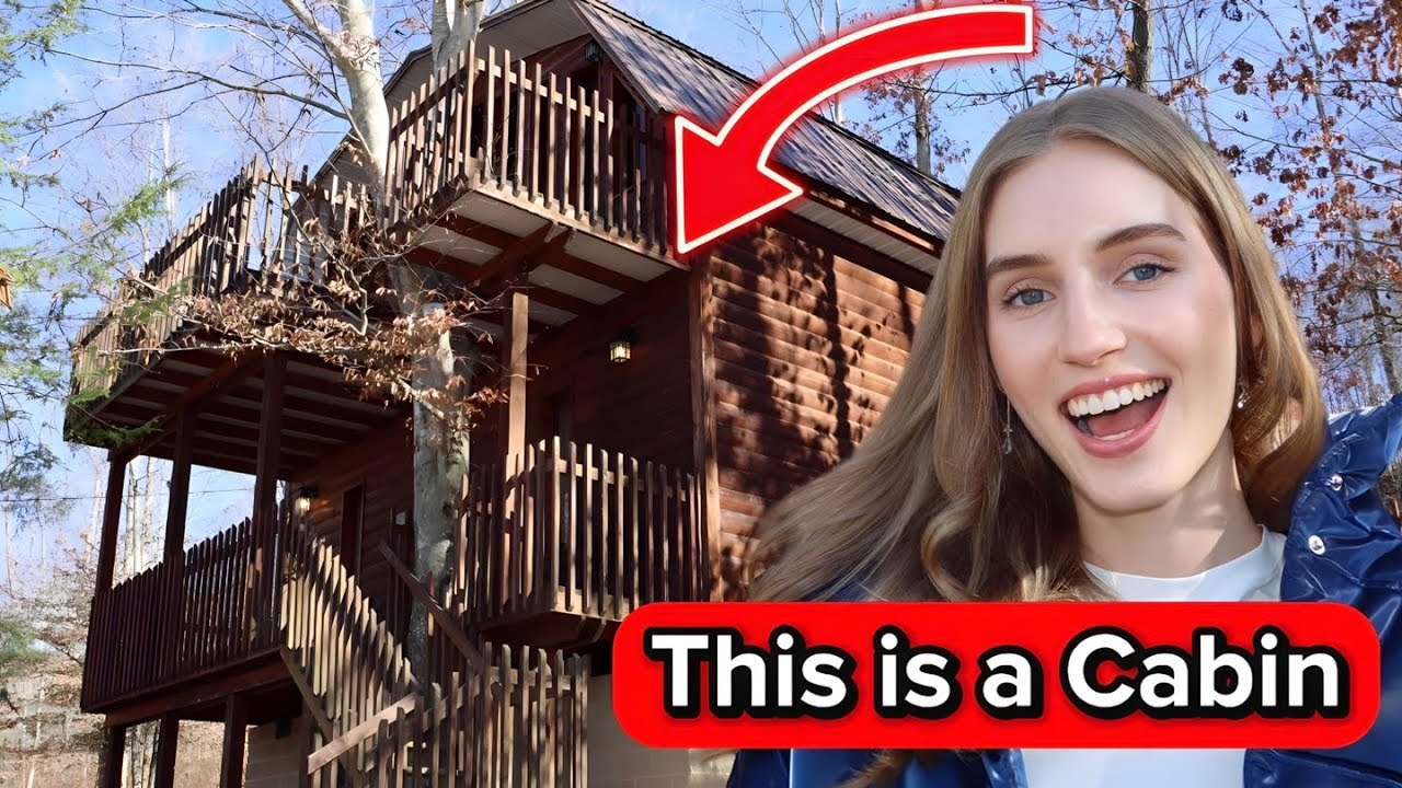 Экскурсия по дому CABIN на английском языке 🏠🪵