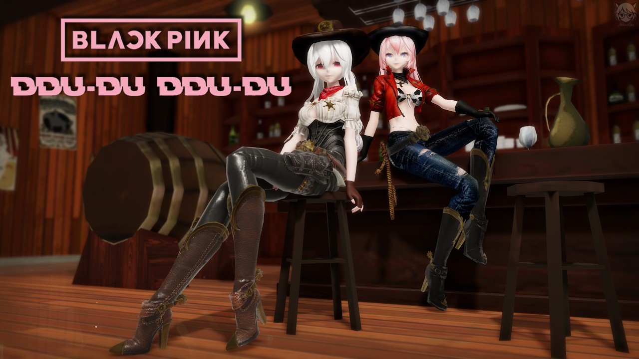 [MMD KPop] BLACKPINK - &lsquo;뚜두뚜두 (DDU-DU DDU-DU)&rsquo; | Motion DL ✨