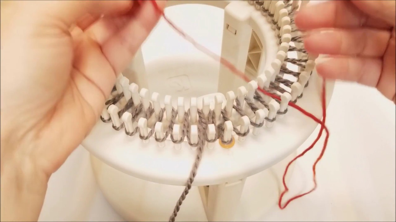 Rotating Double Knit Loom by KB | Cast On in Double Knit Stockinette in the Round
