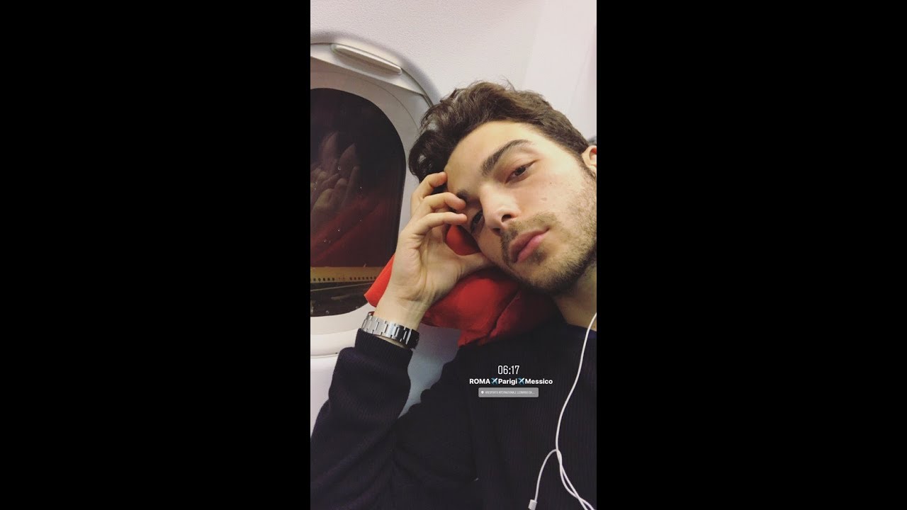 Gianluca Ginoble ✈ Traveling to Mexico #InstagramLive #IlVolo