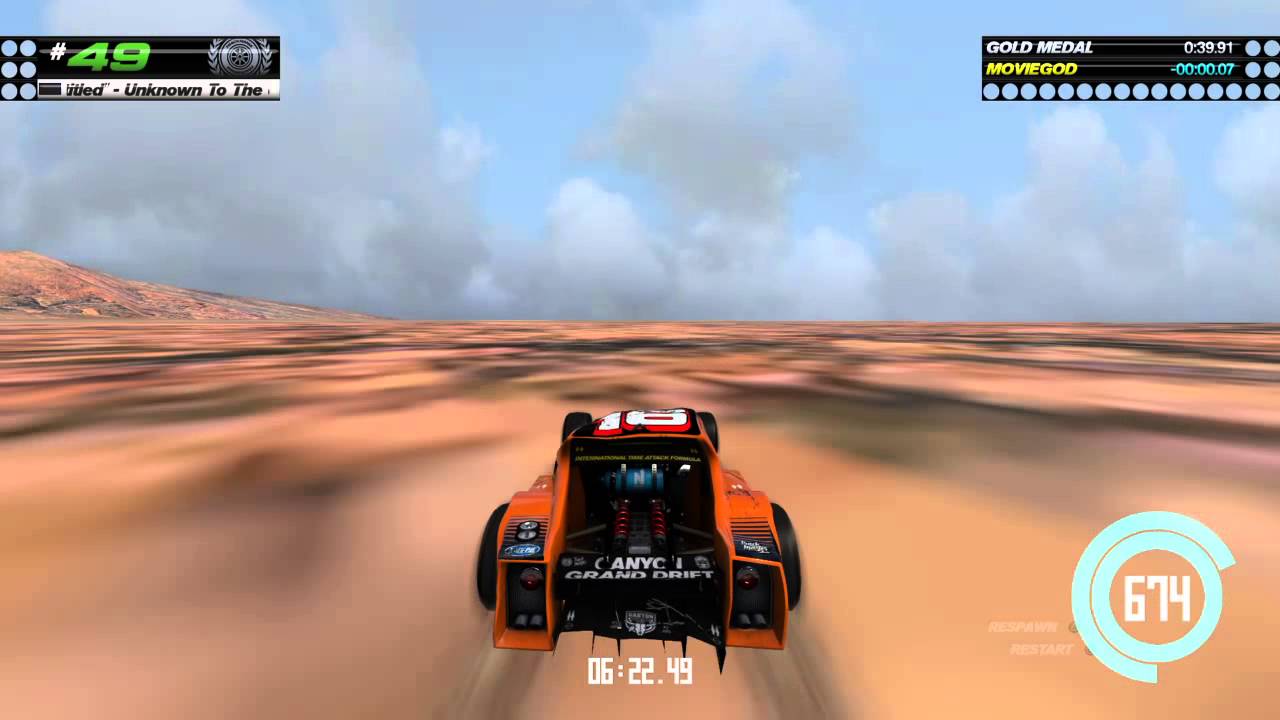 The Open World of Trackmania Turbo - Top Speed (699), longest drift ever & the sky from the outside