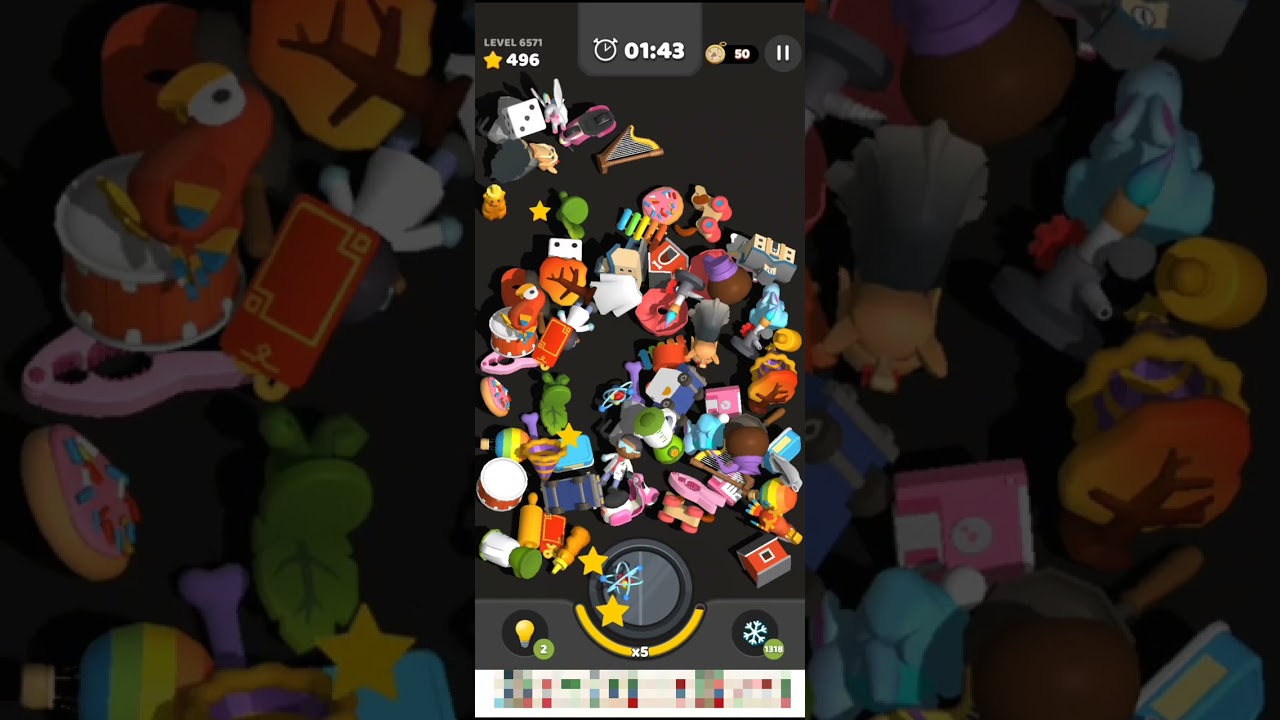 Match 3D - Levels 6570-6579