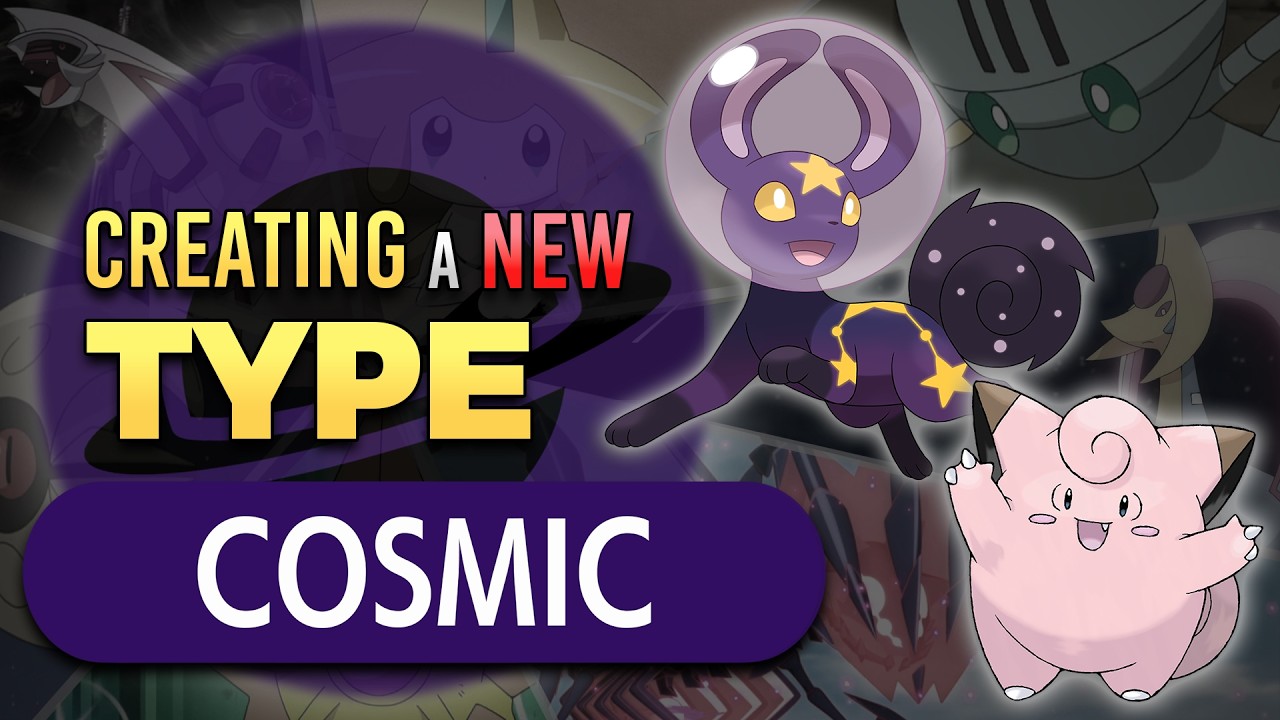 Creating a NEW Pok&eacute;mon Type - Cosmic Type