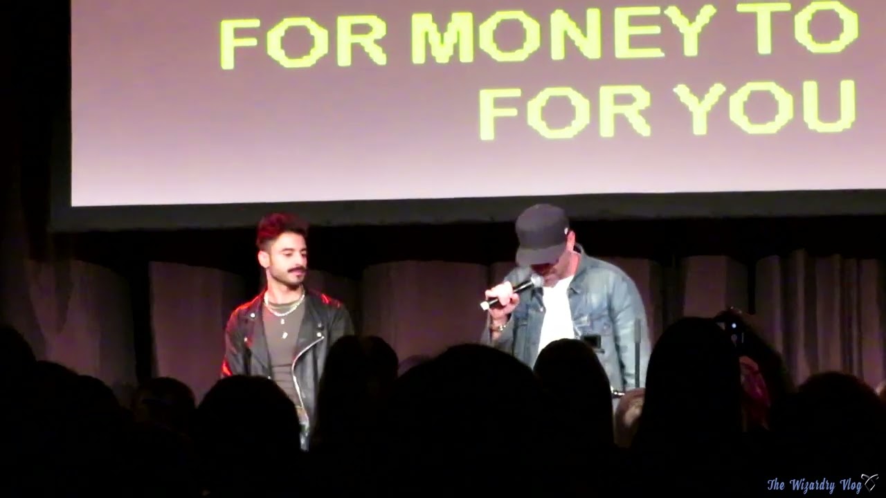 Alan van Sprang & Jade Hassoun&eacute; Sing the song Rebel Yell | Mortal Hunters Con Dusseldorf |09-04-2022